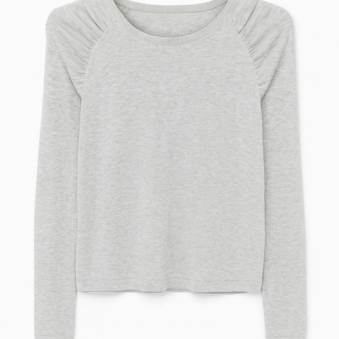 Mango Women's Grey Long-Sleeve Sweatshirt| Mango in Lebanon