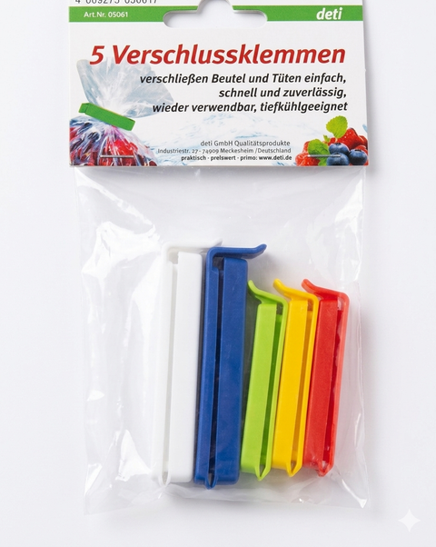 Deti Reusable Plastic Food Storage Sealer Clamps|Deti In Lebanon