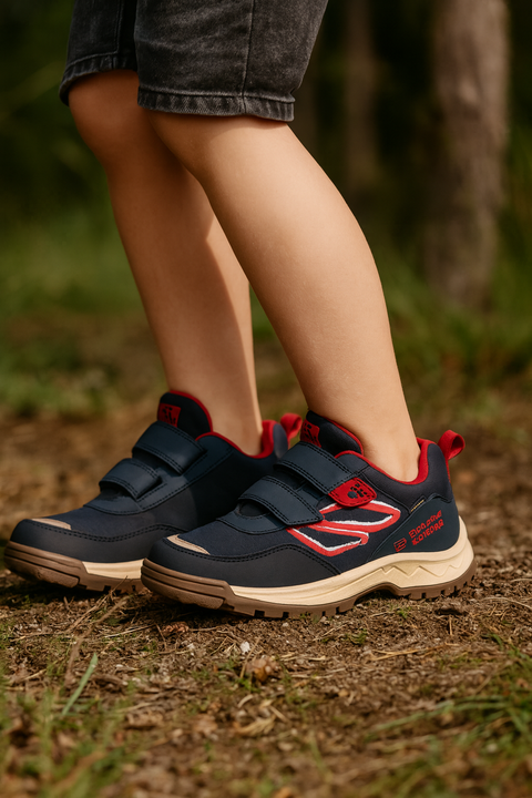 Jack Wolfskin Boy's Navy Blue Sunset Hike Texapore Low VC K |Jack Wolfskin in Lebanon