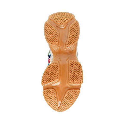 Steve Madden Women's Bone Multi Synthetic Prome Nade Sneakers | Steve Madden In Lebanon