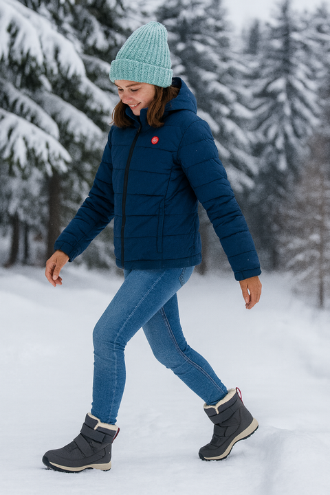 Jack Wolfskin Girl's Grey Woodland WT Texapore Mid VC K Boots |Jack Wolfskin in Lebanon