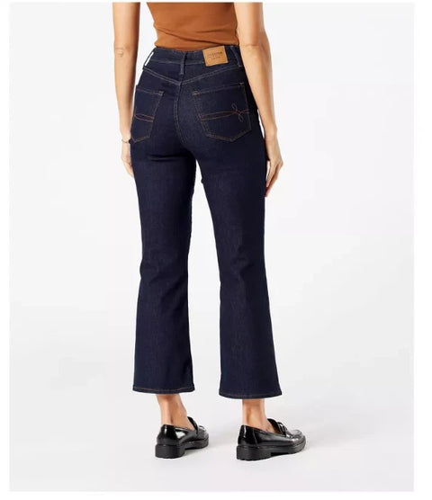 Levi's Women's Navy Ultra High Rise Cropped Flare Jeans | Levi's In Lebanon