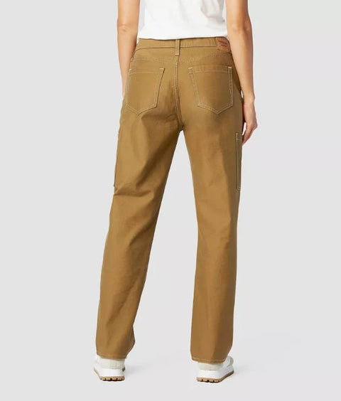 Denizen from Levi's Women's Brown Mid-Rise 90's Loose Straight Jeans | Denizen from Levi's In Lebanon