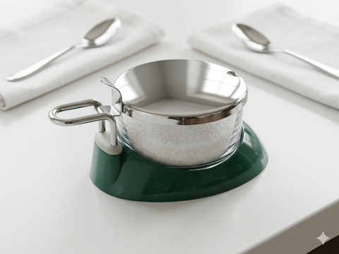 Morinox Light Green Sugar Bowl | Morinox In Lebanon