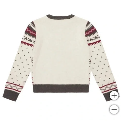Lands' End Boy's Multicolor Knitted Long Sleeve Sweatshirt | Lands' End In Lebanon