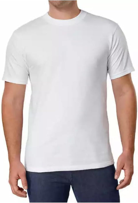 Kirkland Signature Men’s White Crew Neck T-Shirts 6pcs |Kirkland Signature In Lebanon