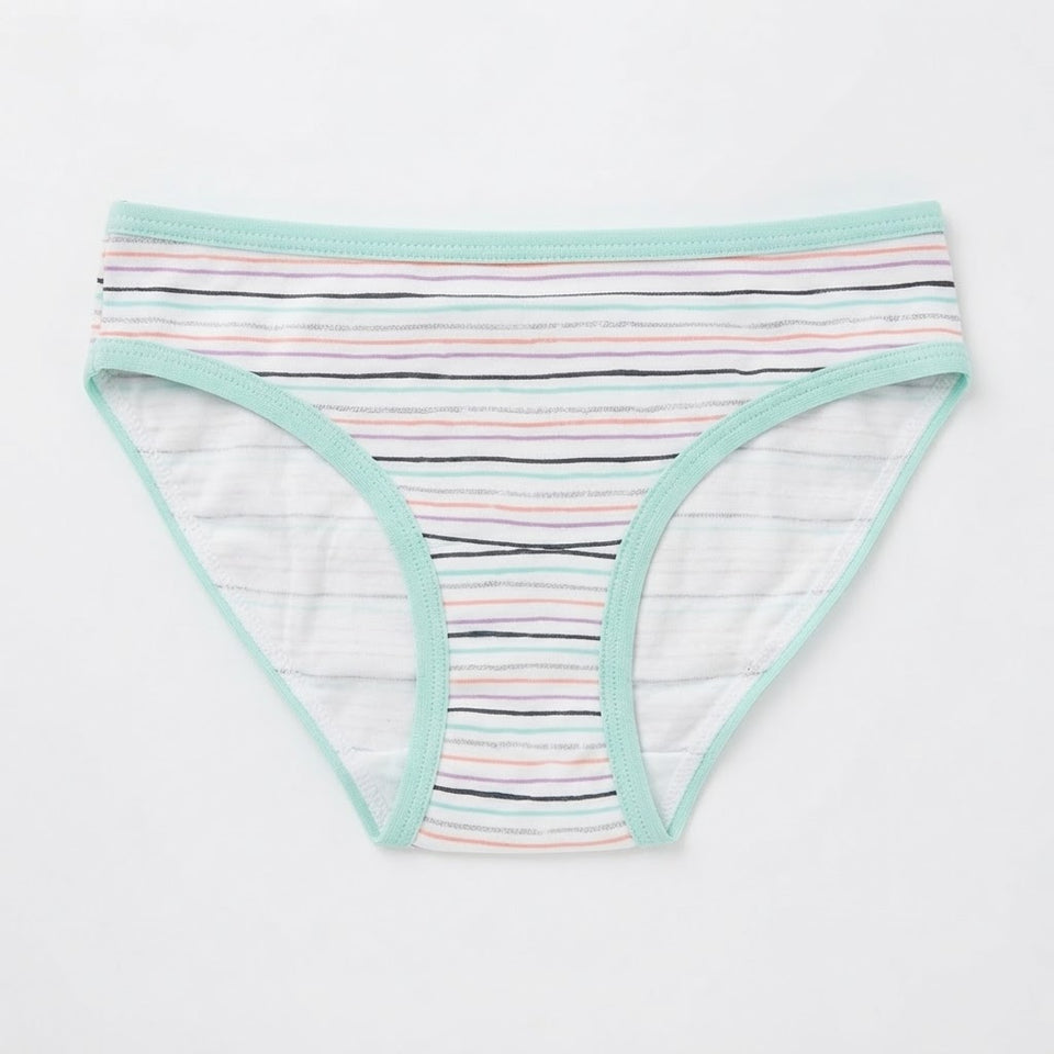 Maidenform Girl's Multicolor Stripe Briefs