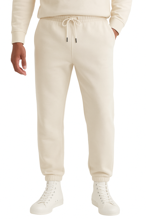 Hanes Men's Creme Explorer French Terry Jogger Sweatpants with Pockets | Hanes In Lebanon