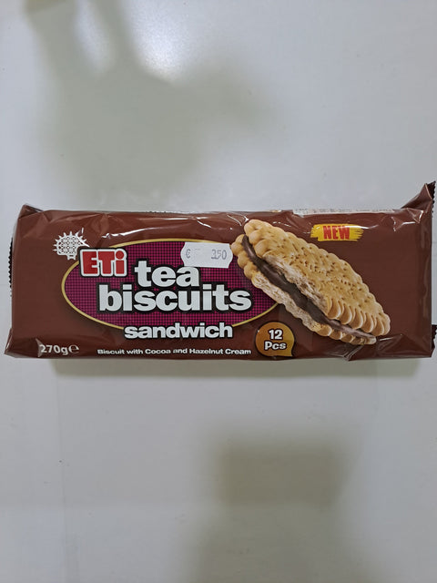 Eti Tea Biscuits Sandwich 270g | Eti In Lebanon
