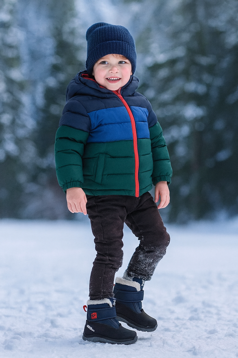 Jack Wolfskin Kid's Navy Vojo Shell Texapore Mid VC K Boots |Jack Wolfskin in Lebanon