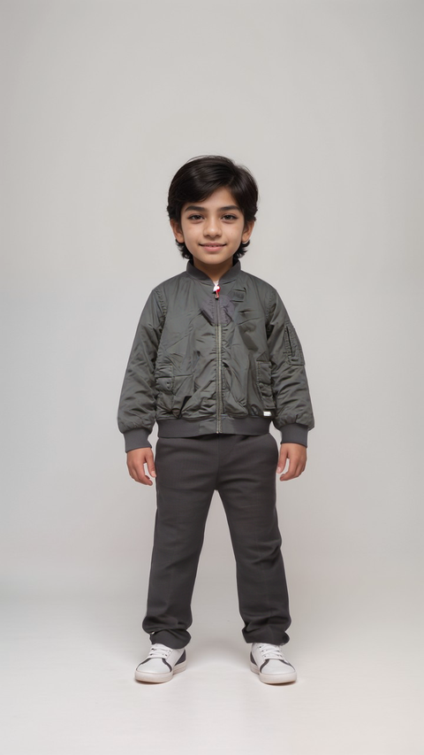 S.Oliver Boy's Black Zippered Jacket |S.Oliver in Lebanon