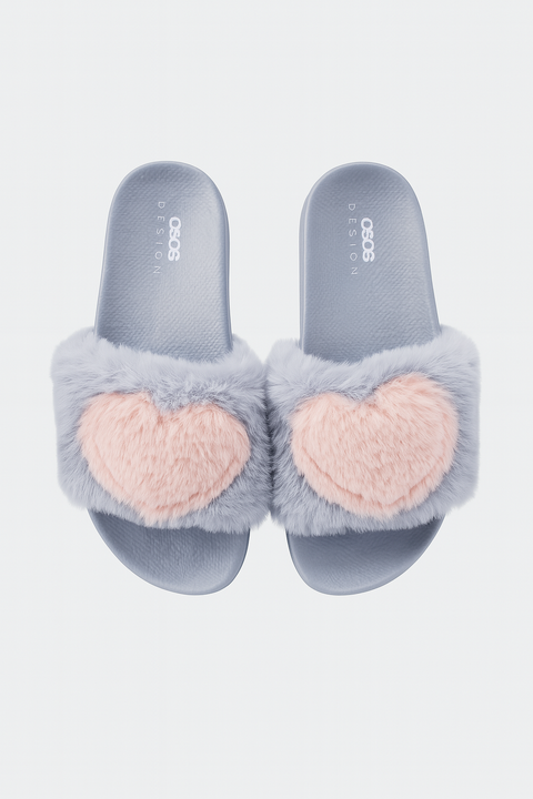 ASOS Design Women's Blue Slipper ANS35