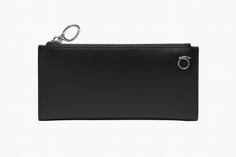Trussardi Women's Black Leather Bifold Md Wallet |Trussardi In Lebanon