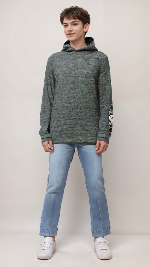 S.Oliver Boy's Grey Long-Sleeve Hoodie |S.Oliver in Lebanon