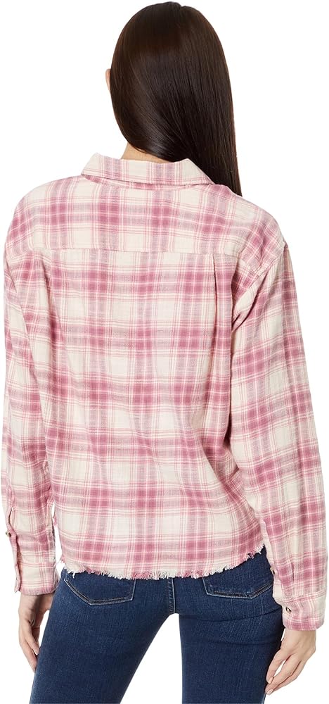 Lucky Brand Women's Multicolor Long Sleeve Plaid Shirt  |Lucky Brand In Lebanon