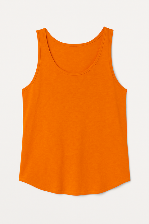 Mango Women's Orange Tank Top |Mango In Lebanon