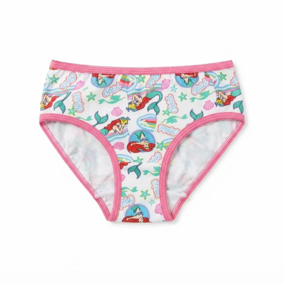 Maidenform Girl's Multicolor Little Mermaid Printed Brief