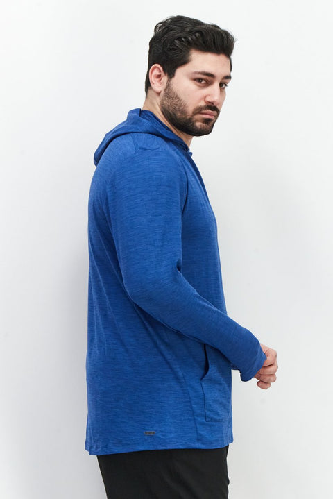 Spyder Active Men's Navy Blue Light Weight Long Sleeve Hoodie|Spyder Active In Lebanon