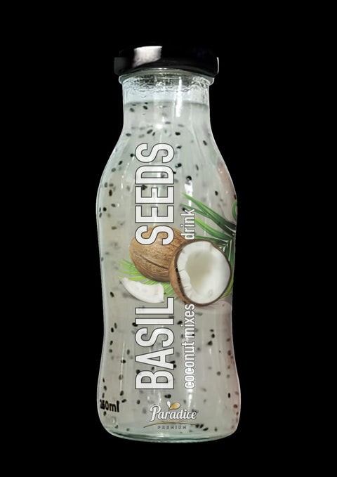 Paradice Basil Seeds Coconut Mixes Flavour 250ml | Paradice In Lebanon