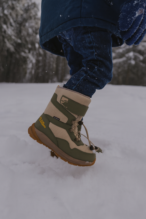 Jack Wolfskin Boy's Green Polar Bear Texapore High VC K |Jack Wolfskin in Lebanon