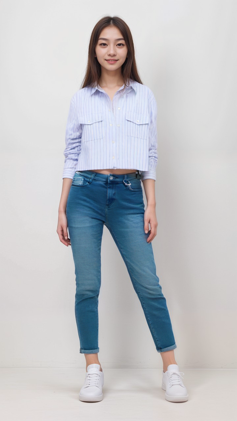 S.Oliver Girl's Blue Slim Jeans |S.Oliver in Lebanon