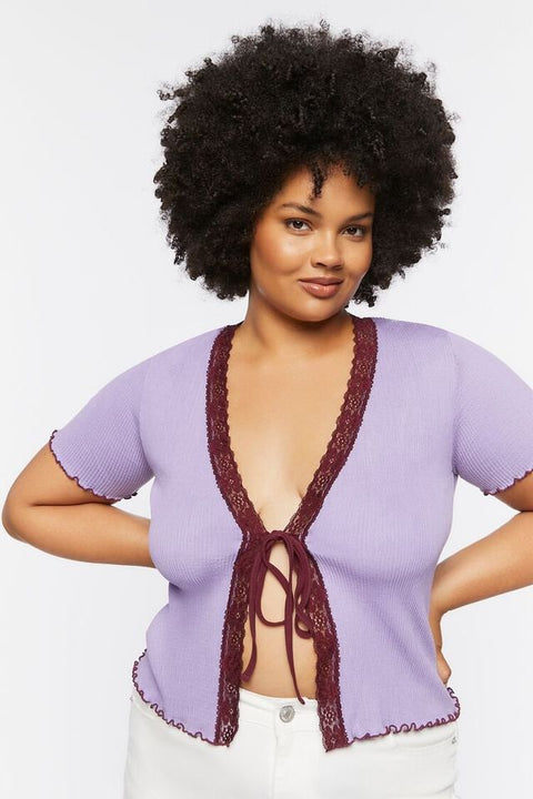 Forever 21 Women's Dusty Pink Ribbed Cut-Out Blouse | Forever 21 In Lebanon