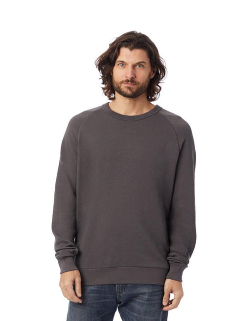 Alternative Men's Dark Grey Long Sleeve Blouse | Alternative In Lebanon
