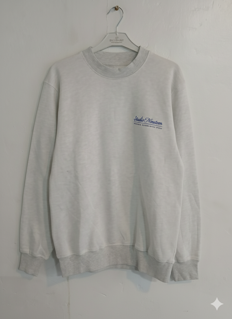 Jack & Jones Men's Light Gray WHeat Crew Neck Graphic Sweatshirt | Jack & Jones In Lebanon