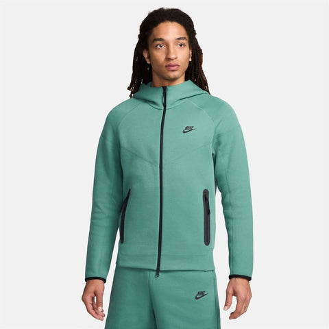 Nike Men's Green Sportswear Tech Fleece Windrunner Hooded Jacket | Nike In Lebanon