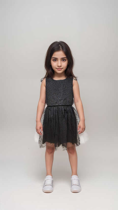 S.Oliver Girl's Black Sleeveless Dress |S.Oliver in Lebanon