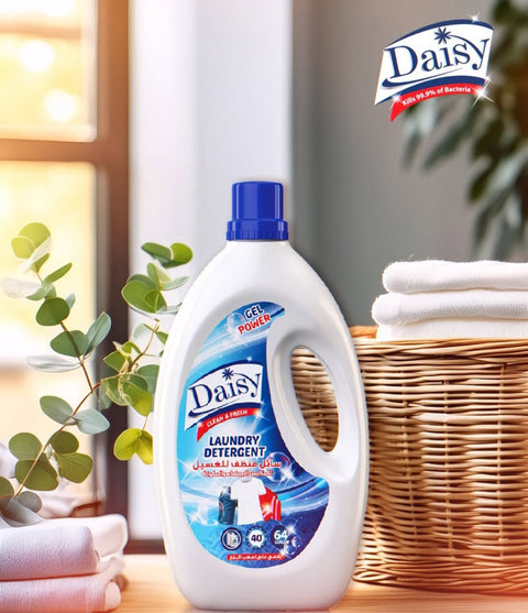Daisy Clean & Fresh Gel Power Laundry Detergent 3L | Daisy In Lebanon