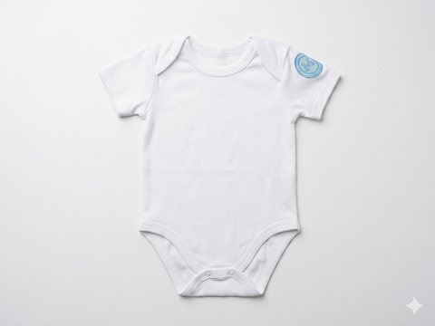 Disney Baby Boy's White Short-Sleeve Bodysuit|Disney In Lebanon