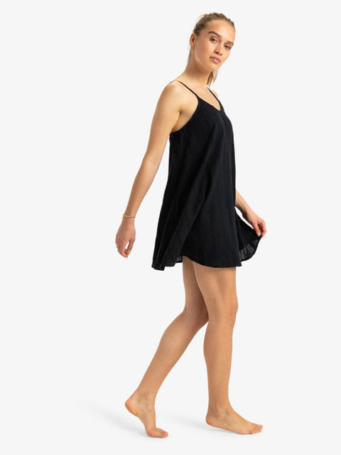 Forever 21 Women's Black Sleeveless Swim Cover Up |Forever 21 In Lebanon