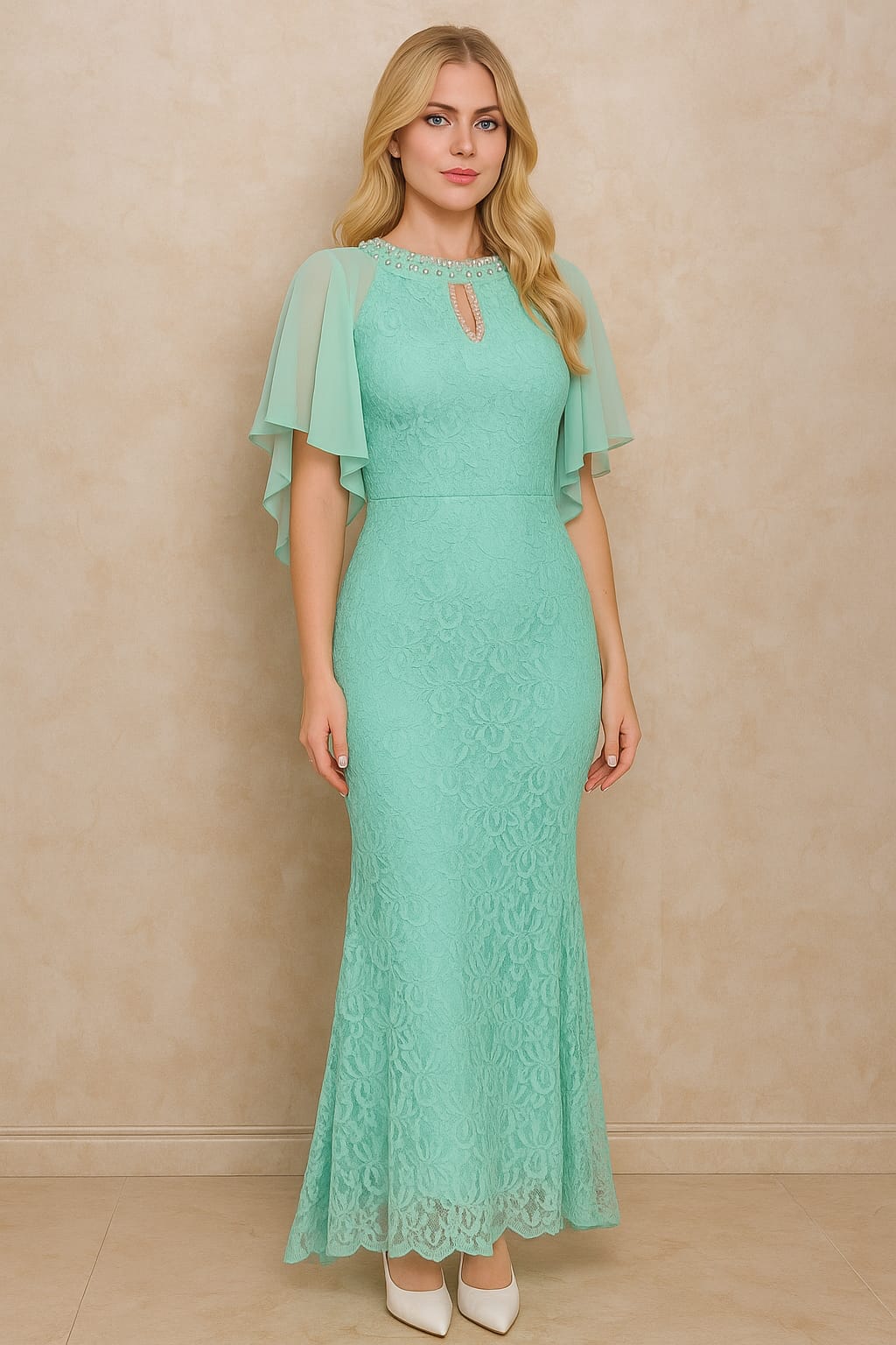 Nuvola Women's Light Green Dress | Nuvola In Lebanon
