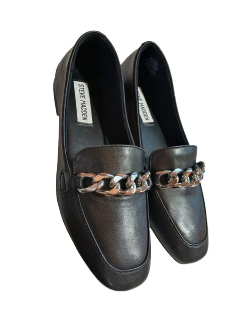 Steve Madden Women's Black Leather Kayson Casual Shoes | Steve Madden In Lebanon