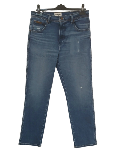Wrangler Men's Dark Blue Be Cool Texas Authentic Straight Jeans | Wrangler In Lebanon