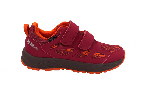 Jack Wolfskin Girl's Fuchsia Woodland 2 Texapore Sneakers |Jack Wolfskin in Lebanon