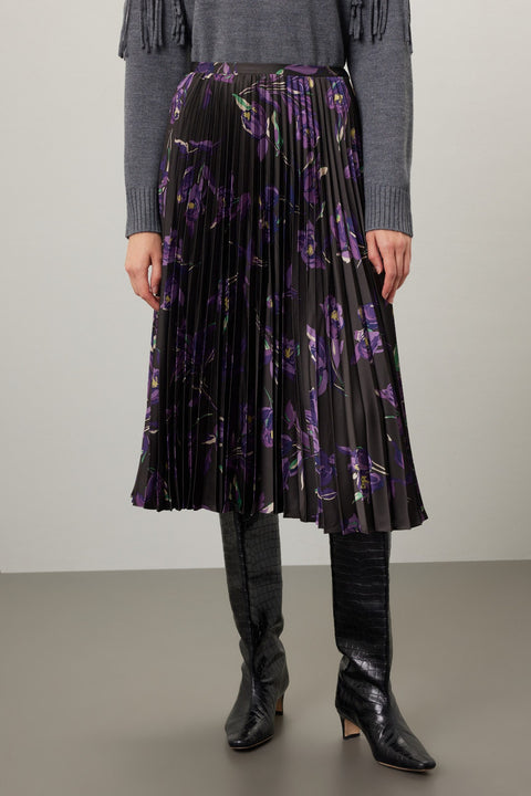 Lauren Ralph Lauren Women's Brown Floral Printed Skirt | Lauren Ralph Lauren In Lebanon