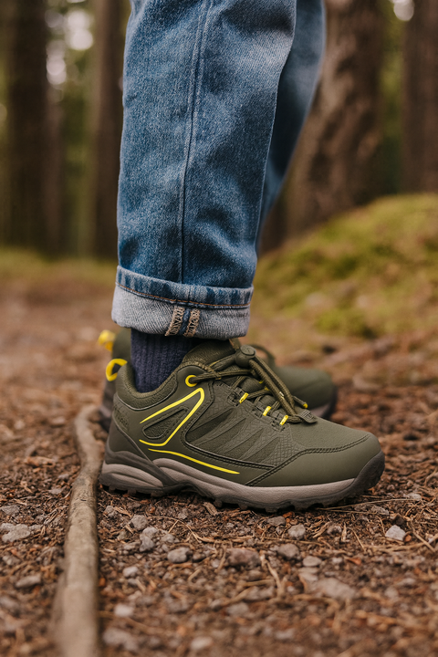 Jack Wolfskin Boy's Khaki Cross Trail Low K Sneakers |Jack Wolfskin in Lebanon