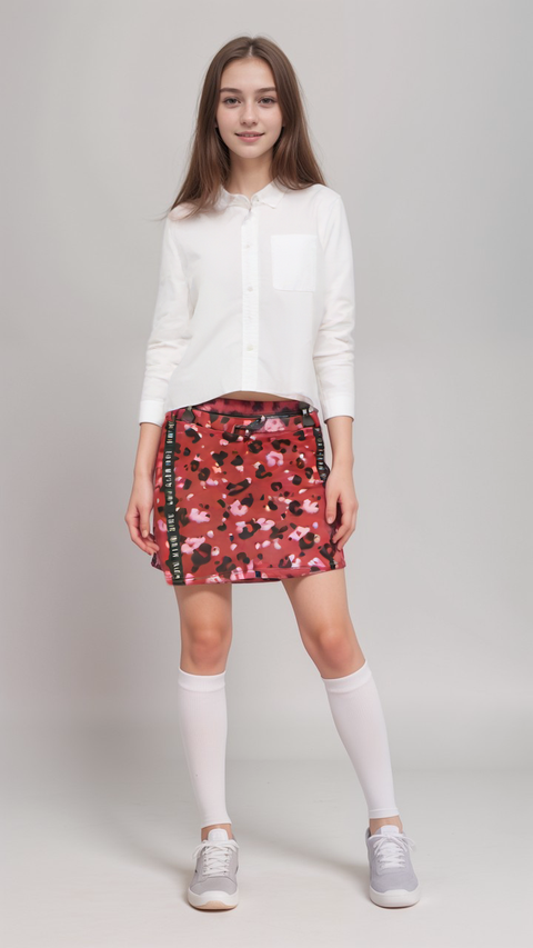 S.Oliver Girl's Burgundy Straight Skirt |S.Oliver in Lebanon