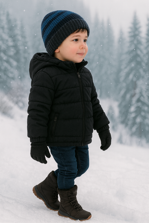 Jack Wolfskin Boy's Black Polar Bear Texapore Boot K |Jack Wolfskin in Lebanon
