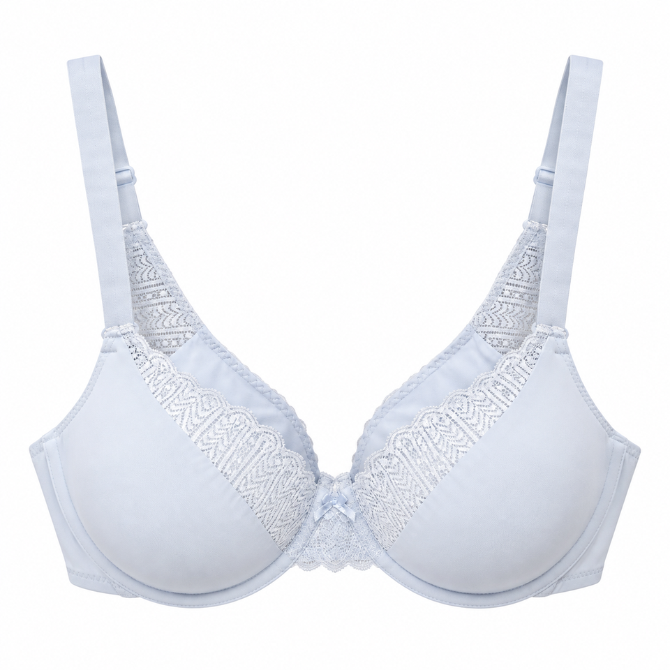 Maidenform Women's Light Blue One Fabulous Fit Coverage Bra