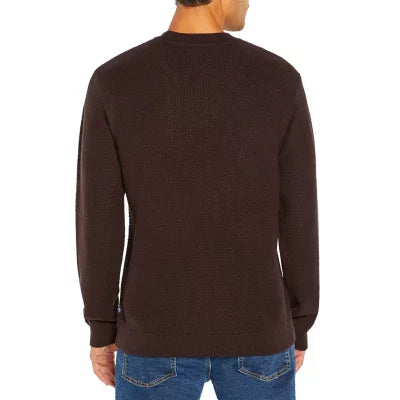 Banana Republic Men's Brown Crew Neck Long Sleeve Blouse |Banana Republic In Lebanon