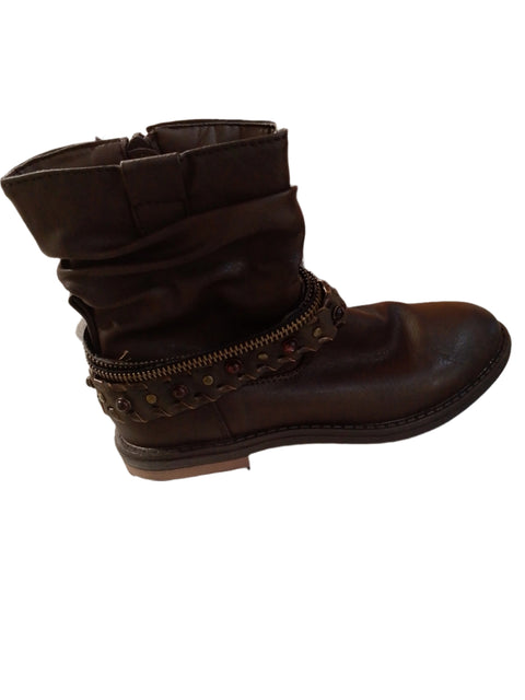 Gemo Girl Dark Brown Boot | Gemo In Lebanon