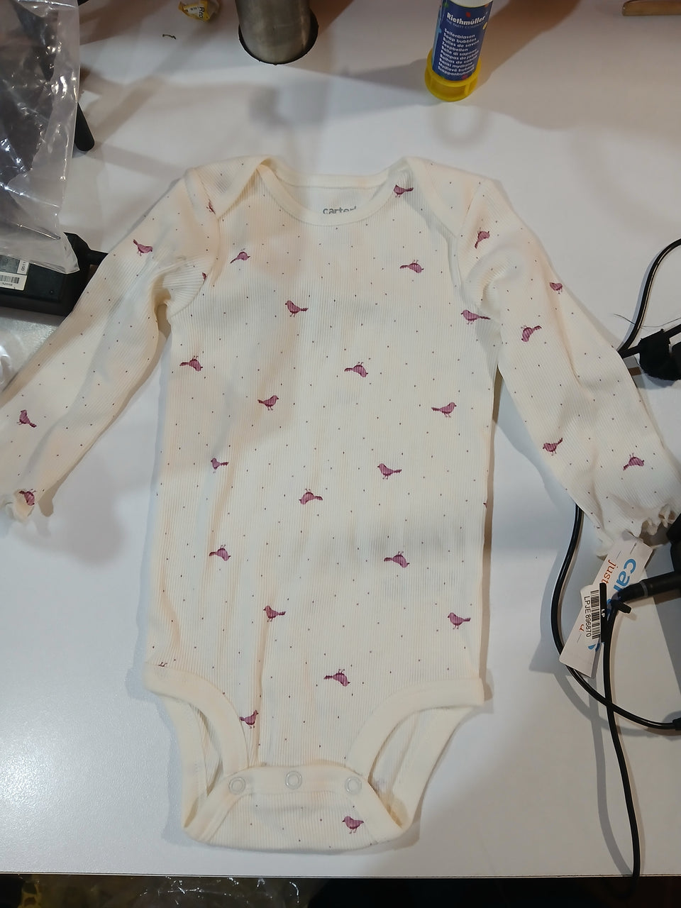 Carter's Just One You Baby Girl's Off White Printed Bodysuits | Carter's Just One You In Lebanon