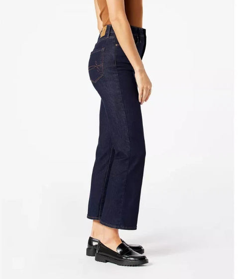 Levi's Women's Navy Ultra High Rise Cropped Flare Jeans | Levi's In Lebanon
