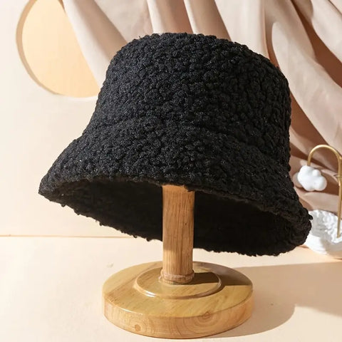 Forever 21 Women's Black Fleece Bucket Hat | Forever 21 In Lebanon