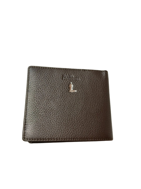 Trussardi Men's Dark Brown Wallet |Trussardi In Lebanon
