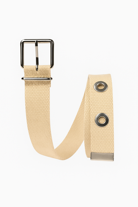 Forever 21 Unisex Beige/Silver Belt |Forever 21 in Lebanon