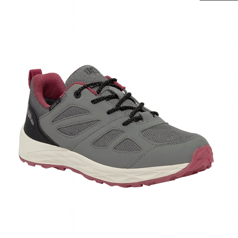 Jack Wolfskin Girl's Grey  Woodland 2 Texapore Low k|Jack Wolfskin in Lebanon